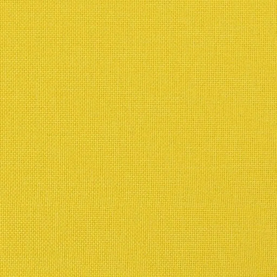 Canapé-lit jaune clair tissu - 10