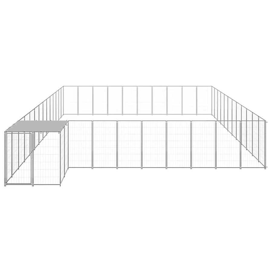 Chenil Argenté 37,51 m² Acier - 3