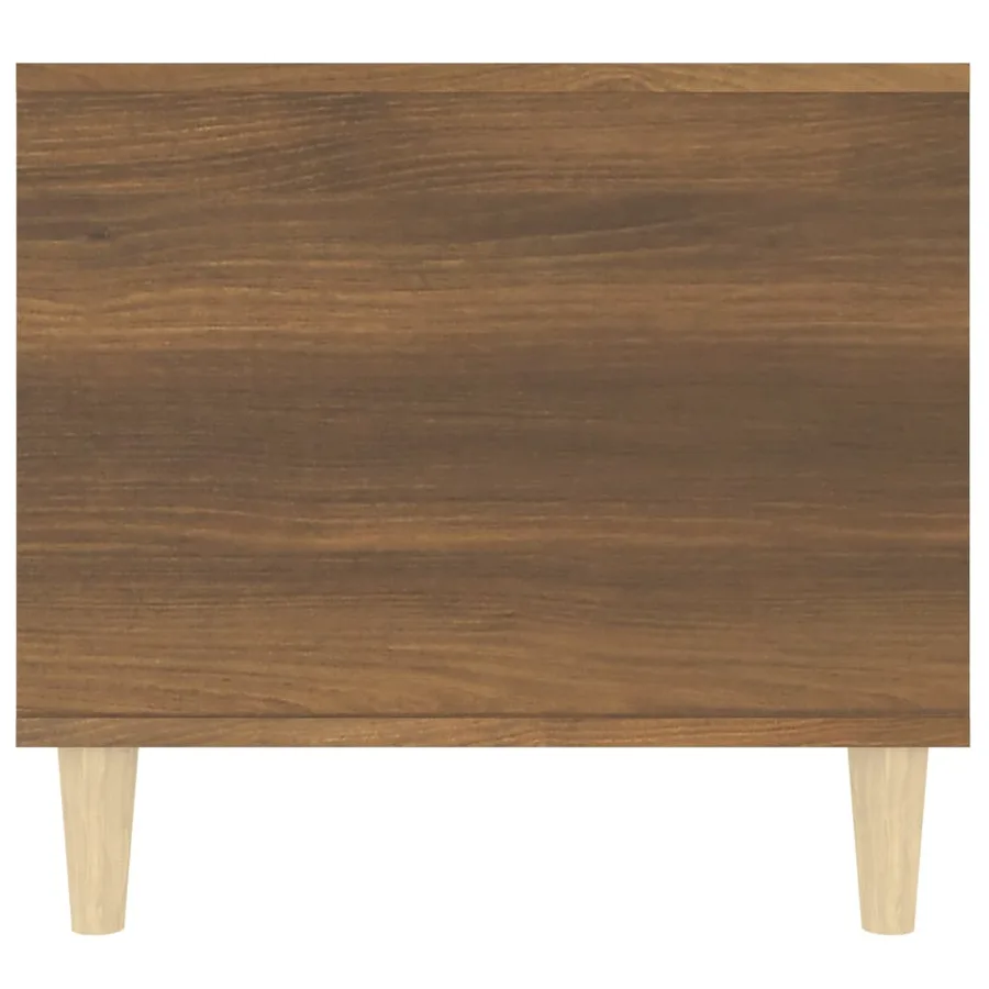 Table basse Chêne marron 90x49x45 cm Bois d'ingénierie - 7