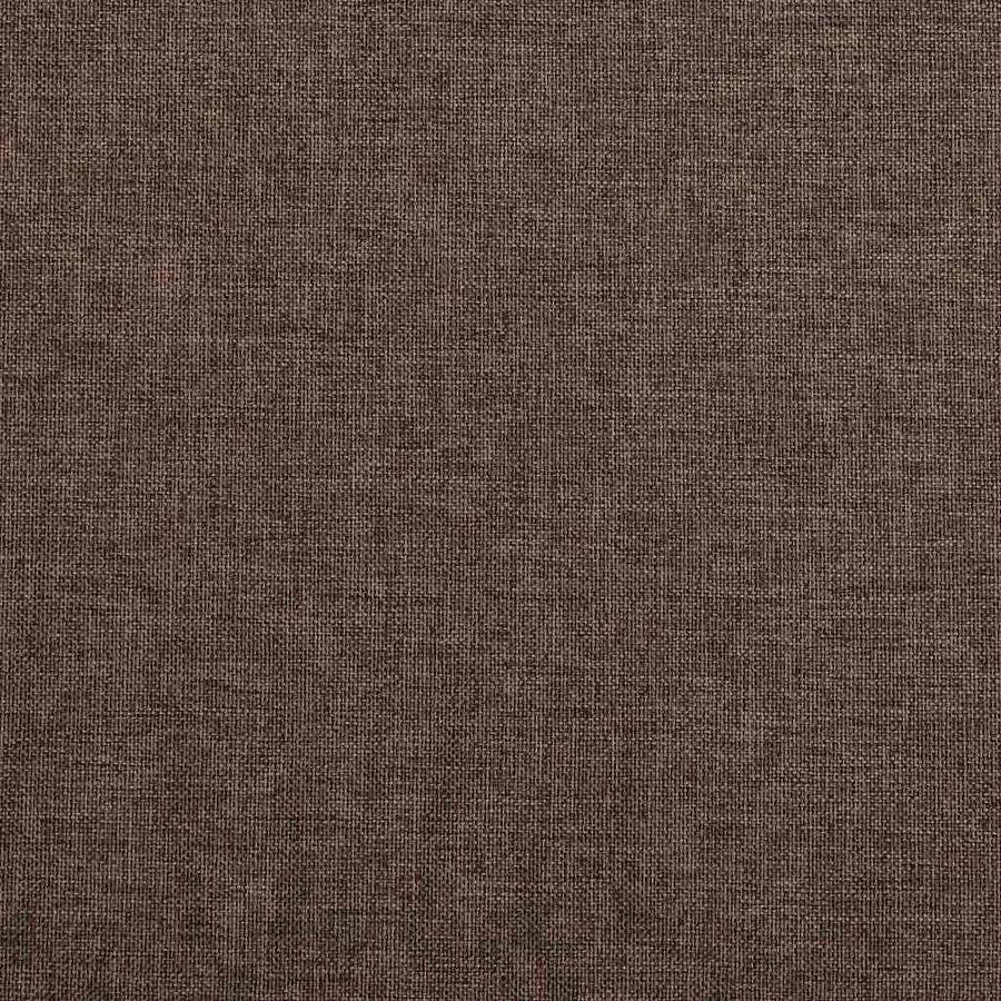 Rideaux occultants aspect lin et crochets 2 pcs Taupe 140x175cm - 4
