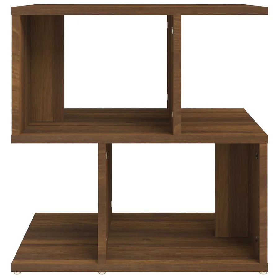 Table de chevet Chêne marron 50x30x51,5 cm Bois d'ingénierie - 4