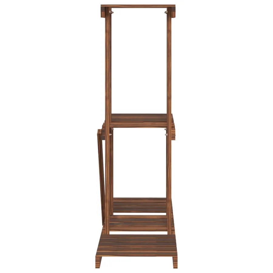 Support à fleurs 81x25x75,5 cm bois massif de sapin - 5