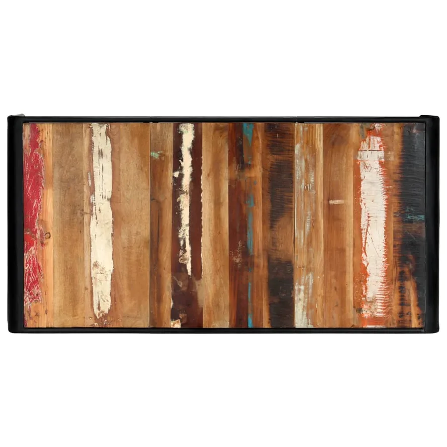 Table à manger 180x90x76 cm Bois de récupération massif - 4