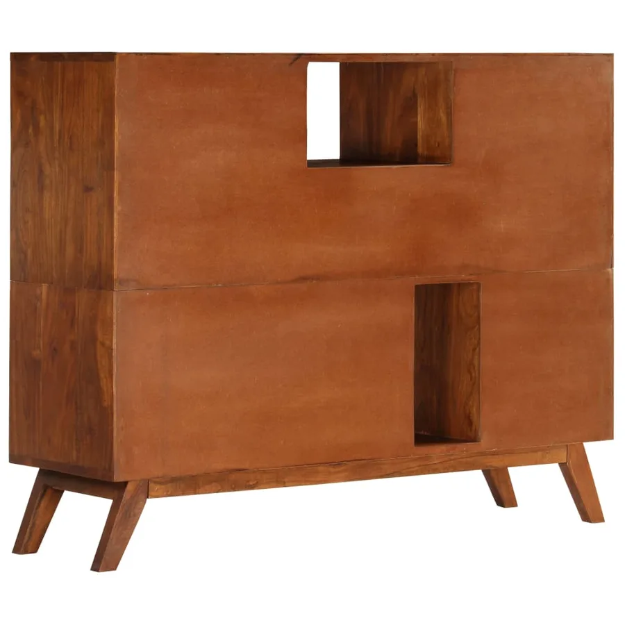 Buffet 115x35x86 cm Bois solide d'acacia - 4