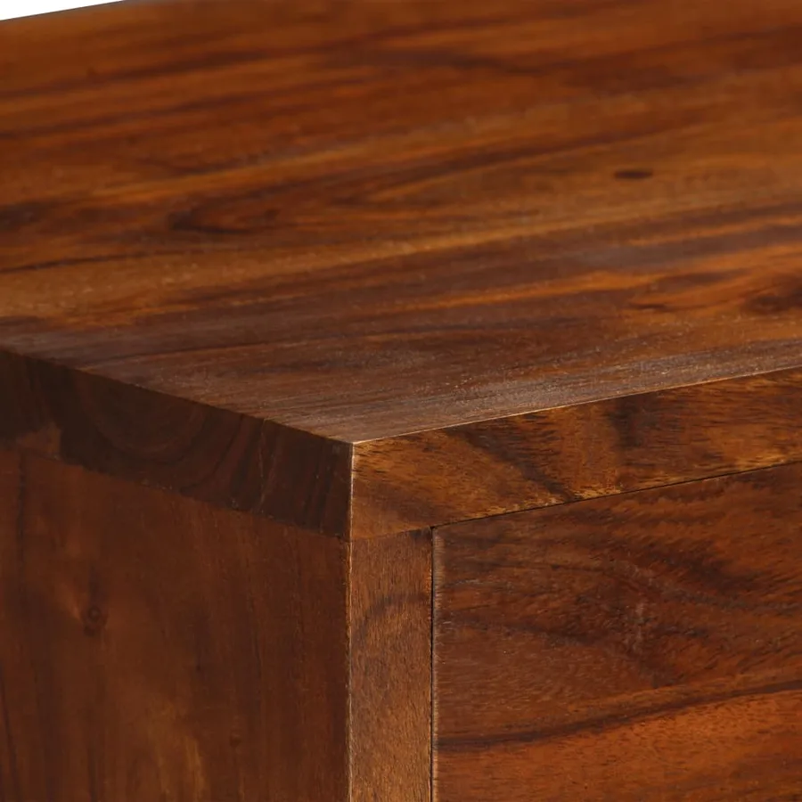 Buffet 115x35x86 cm Bois solide d'acacia - 8
