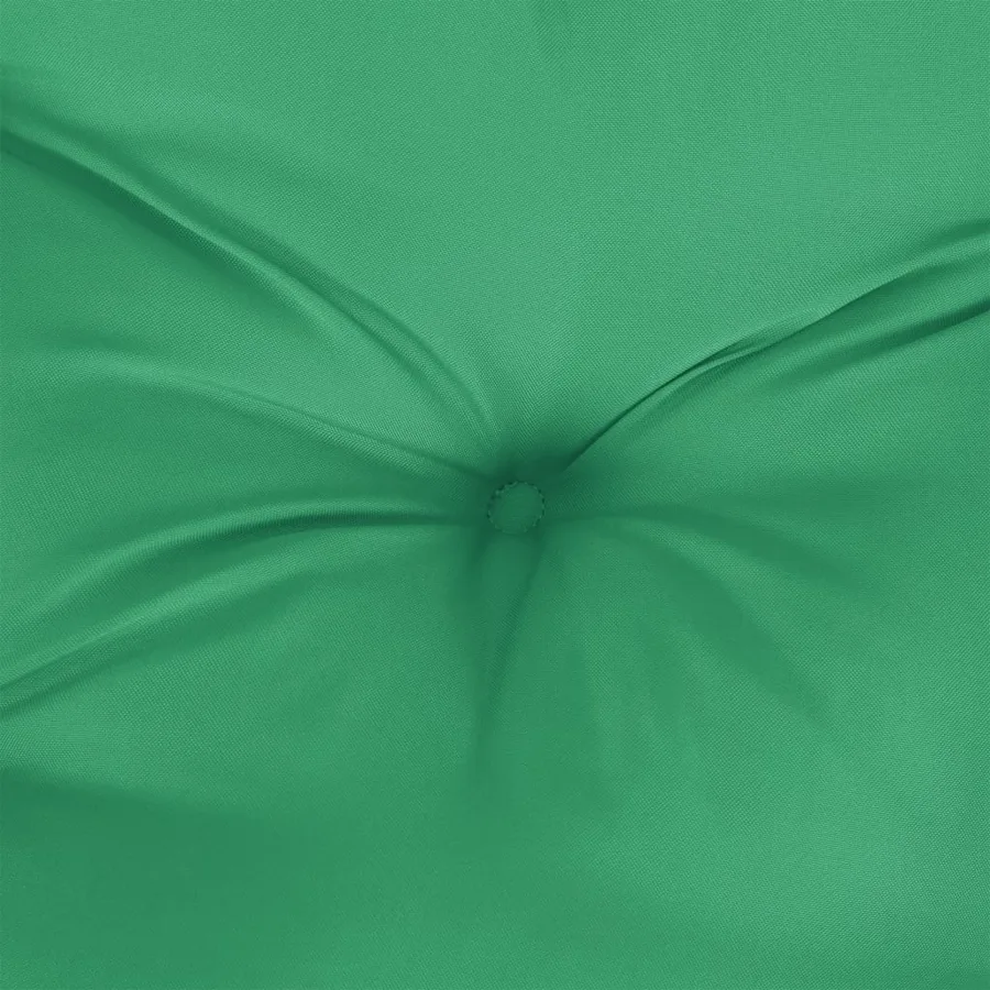 Coussin de palette vert tissu - 7