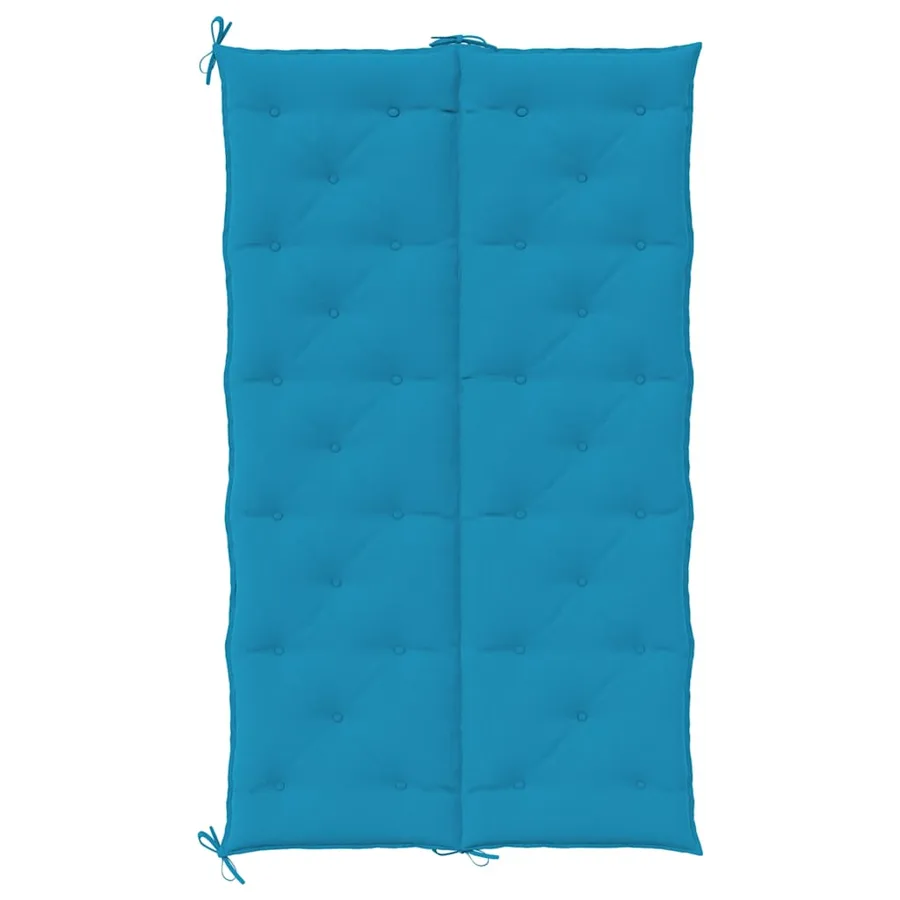 Coussin de banc de jardin bleu clair tissu oxford - 5