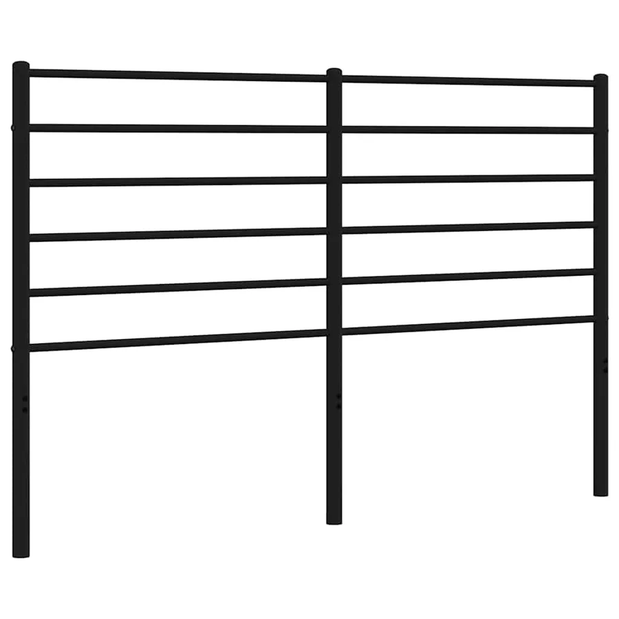 Tête de lit de remplacement métal noir 160 cm - 2