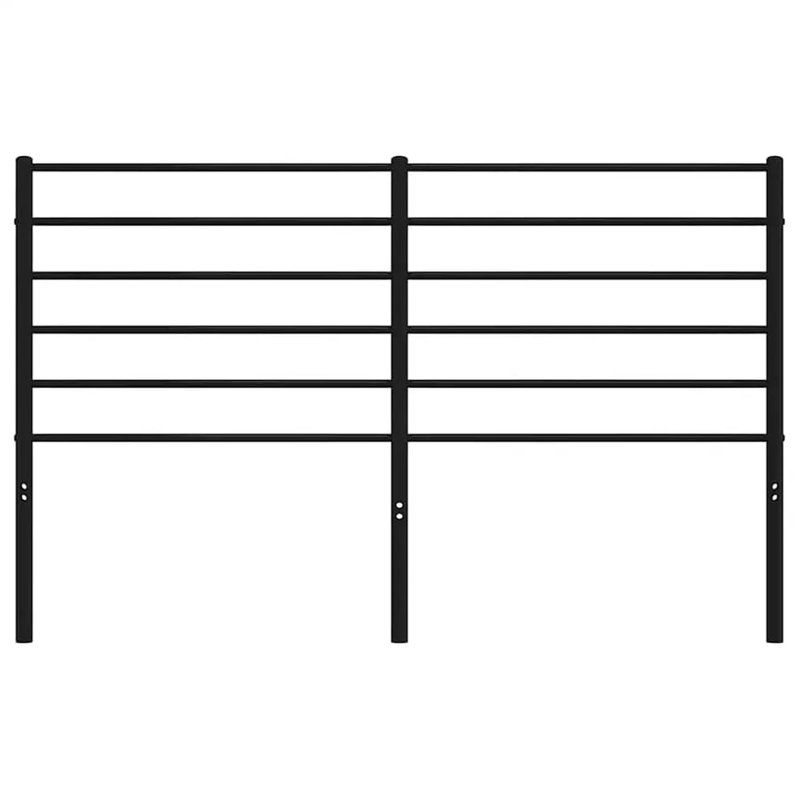Tête de lit de remplacement métal noir 160 cm - 4
