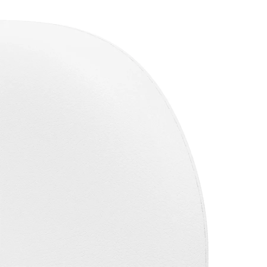 Oreille de tête de lit Blanc 80 x 23 x 6 cm PVC - 9