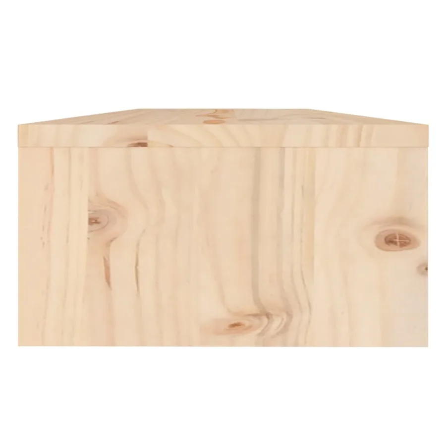 Support de moniteur 50x24x13 cm Bois de pin solide - 6