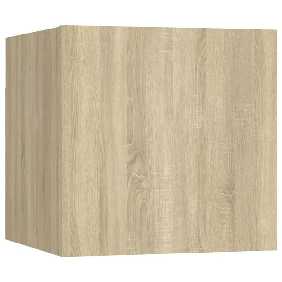 Ensemble de meubles TV 7 pcs Chêne sonoma Bois d'ingénierie - 8