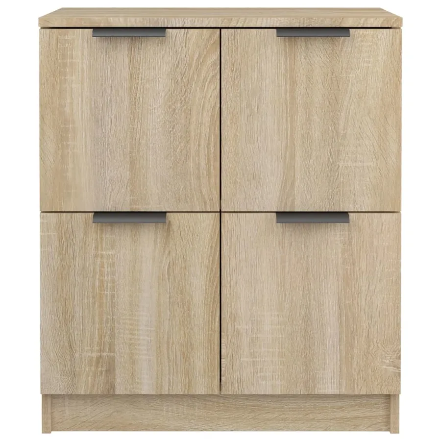 Buffets 2 pcs Chêne sonoma 60x30x70 cm Bois d'ingénierie - 4