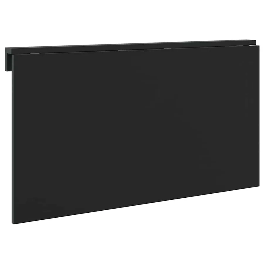 Table murale pliable Noir 100x60x56 cm Bois d'ingénierie - 5