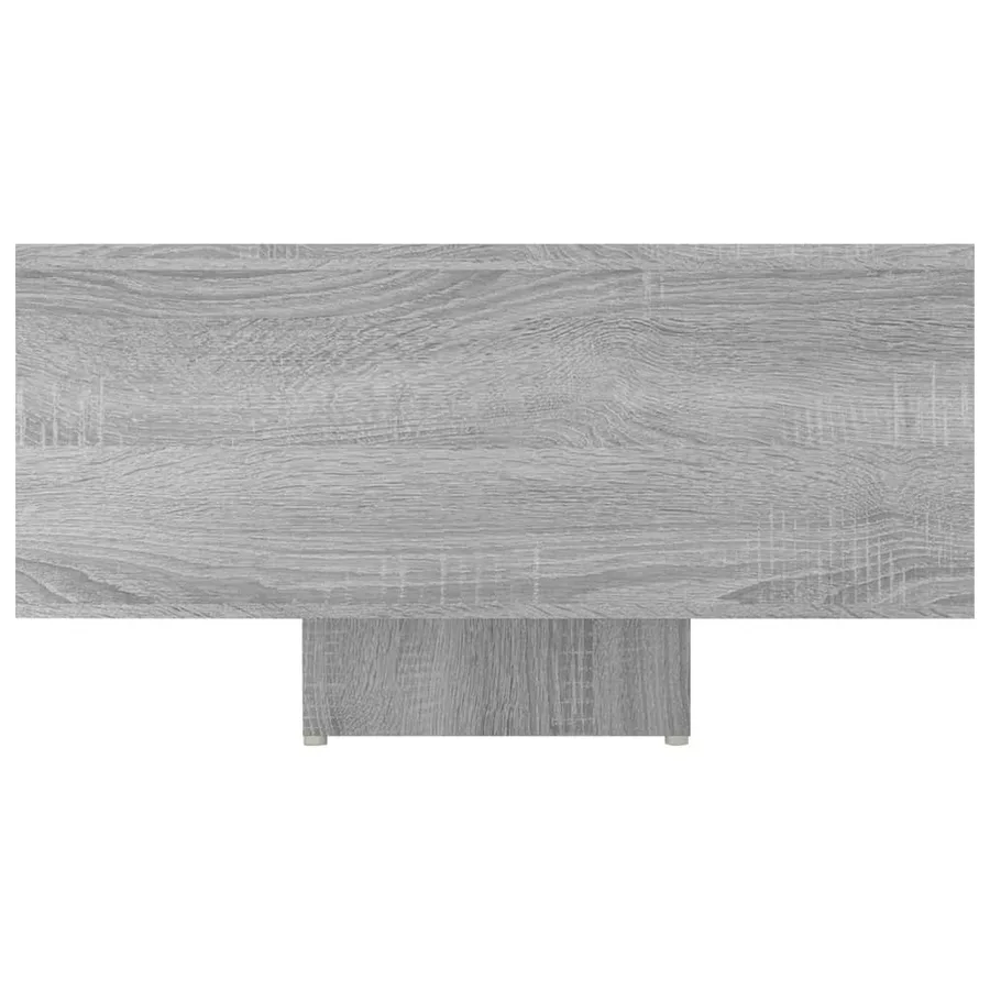 Table basse Sonoma gris 85x55x31 cm Bois d'ingénierie - 6