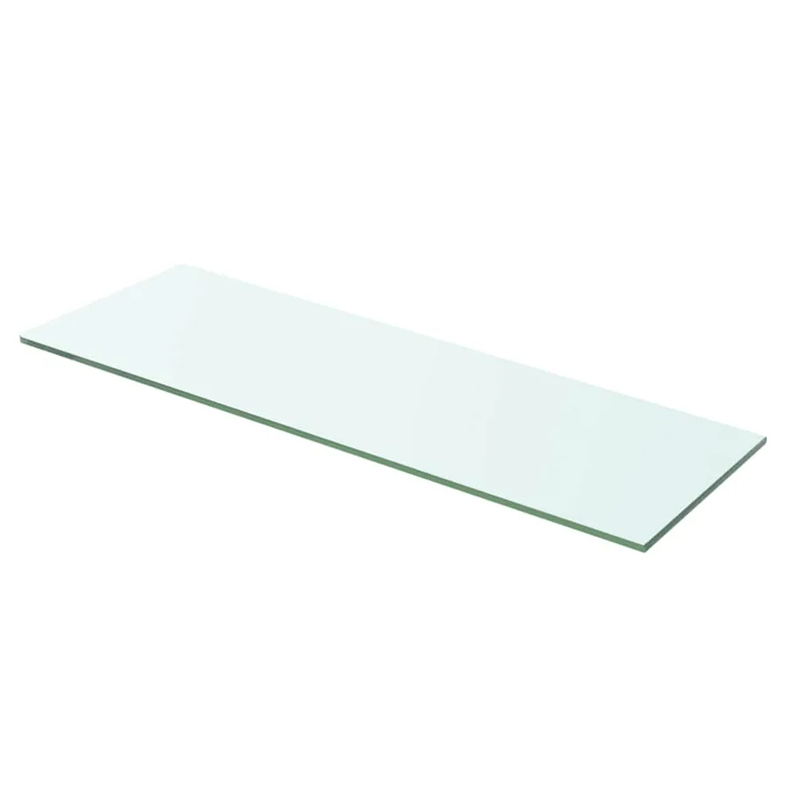 Panneaux d'étagère 2 pcs Verre Transparent 60 x 15 cm - 2