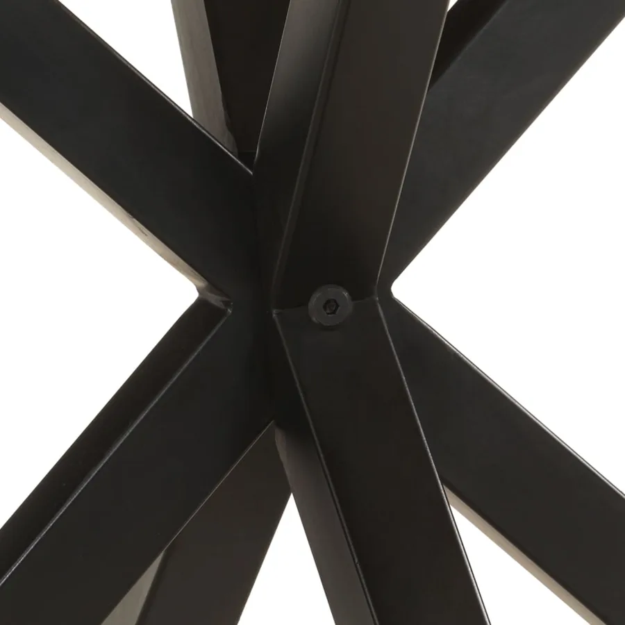 Table d'appoint 68x68x56 cm Bois de récupération massif - 5