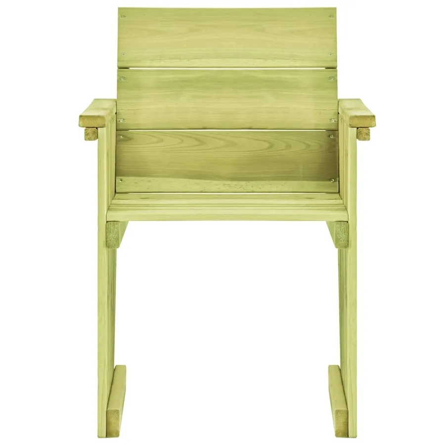 Chaise de jardin Bois de pin imprégné - 2