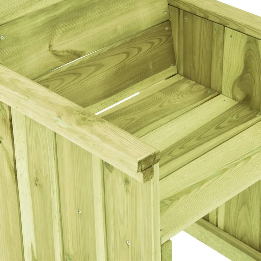 Chaise de jardin Bois de pin imprégné - 5