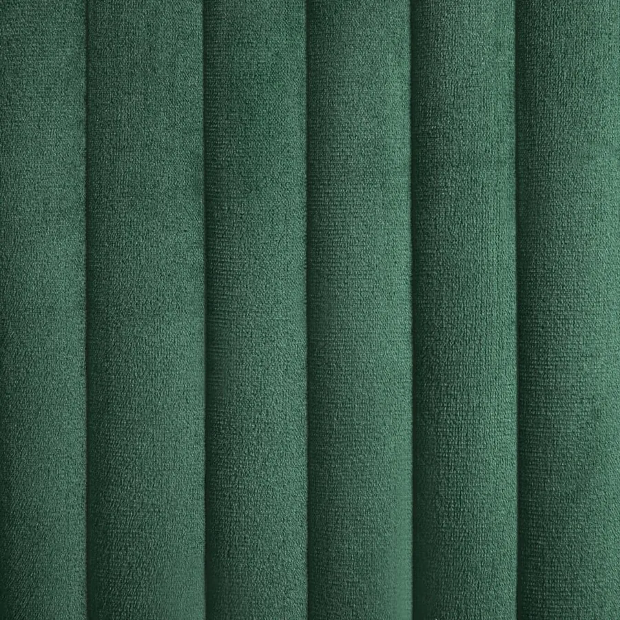 Chaises à manger lot de 6 vert velours - 7