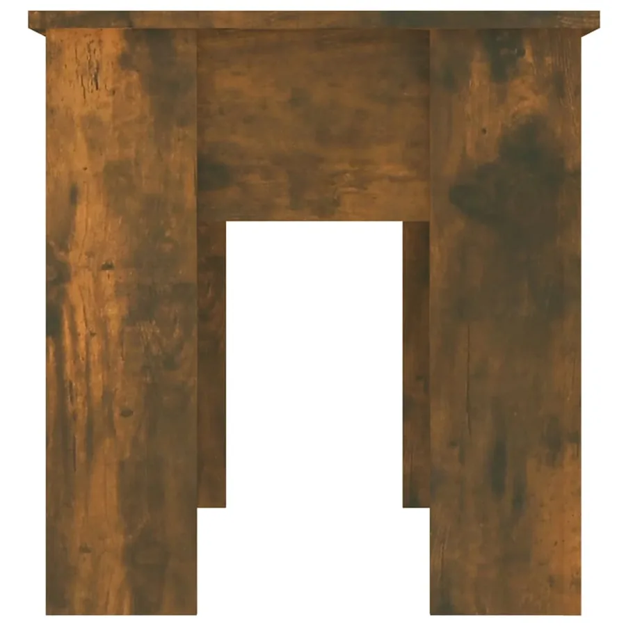 Table basse Chêne fumé 101x49x52 cm Bois d'ingénierie - 7