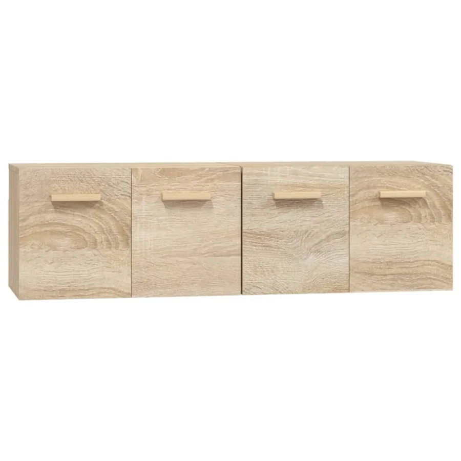 Armoires murales 2 pcs Chêne sonoma 60x36,5x35 cm Bois - 2