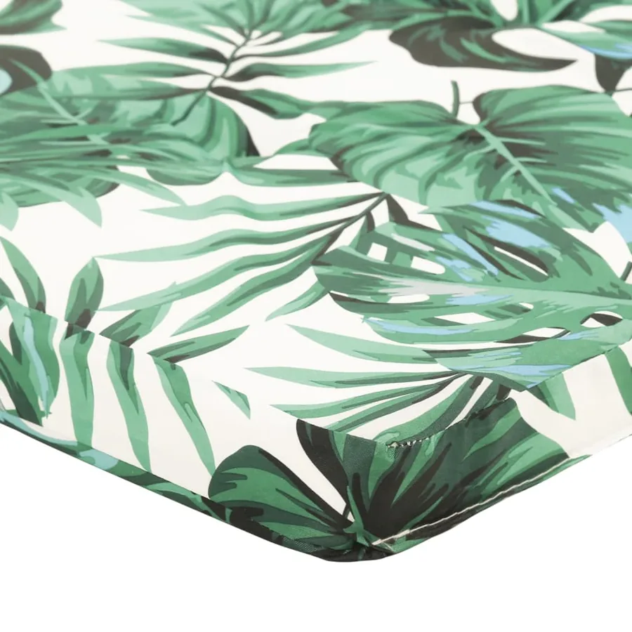 Coussins de chaise longue lot de 2 motif de feuilles - 10