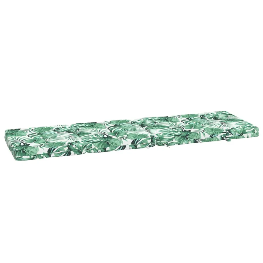 Coussins de chaise longue lot de 2 motif de feuilles - 6