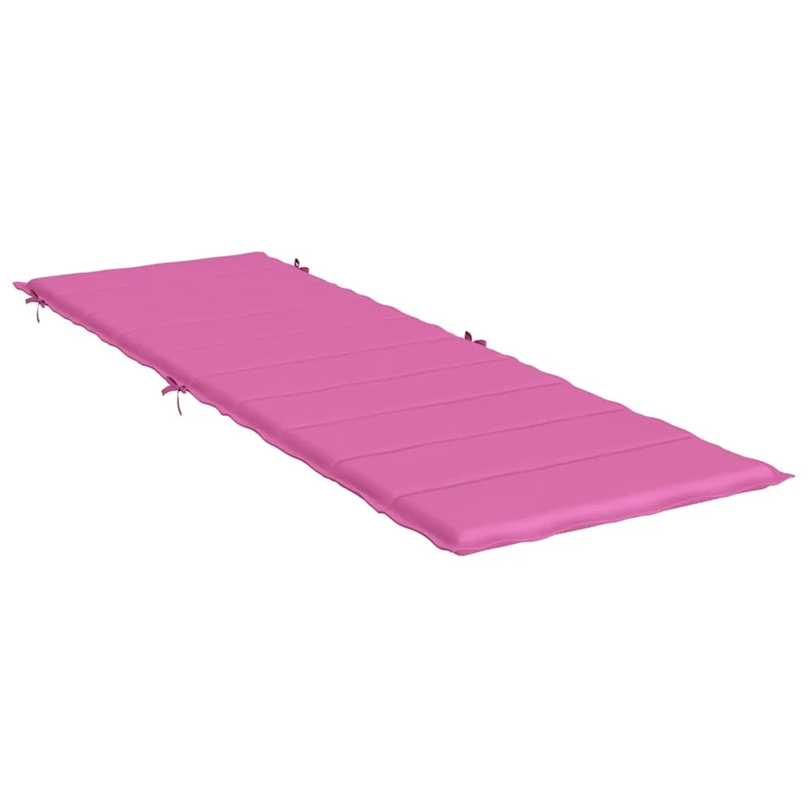 Coussin de chaise longue rose tissu oxford - 4