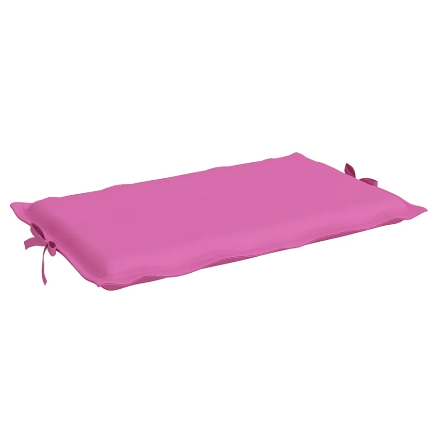 Coussin de chaise longue rose tissu oxford - 5