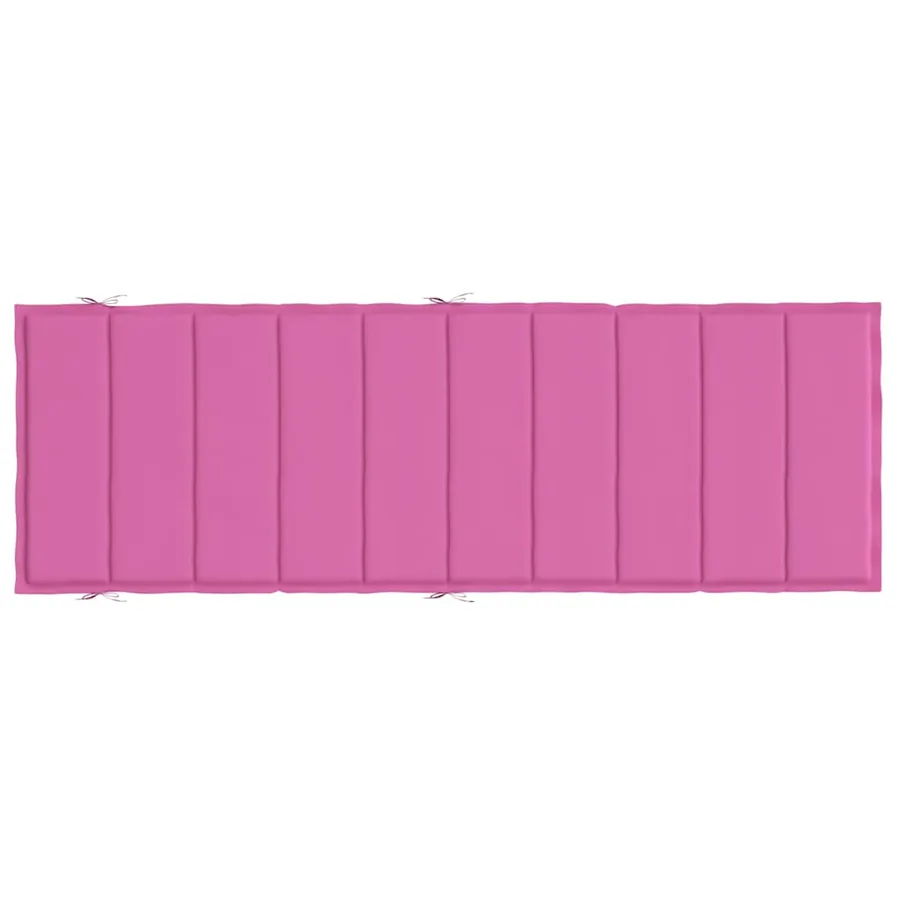 Coussin de chaise longue rose tissu oxford - 6