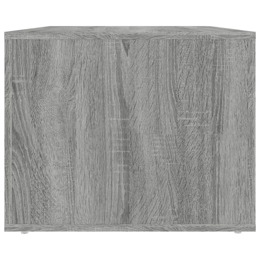 Table basse Sonoma gris 80x50x40 cm Bois d'ingénierie - 7