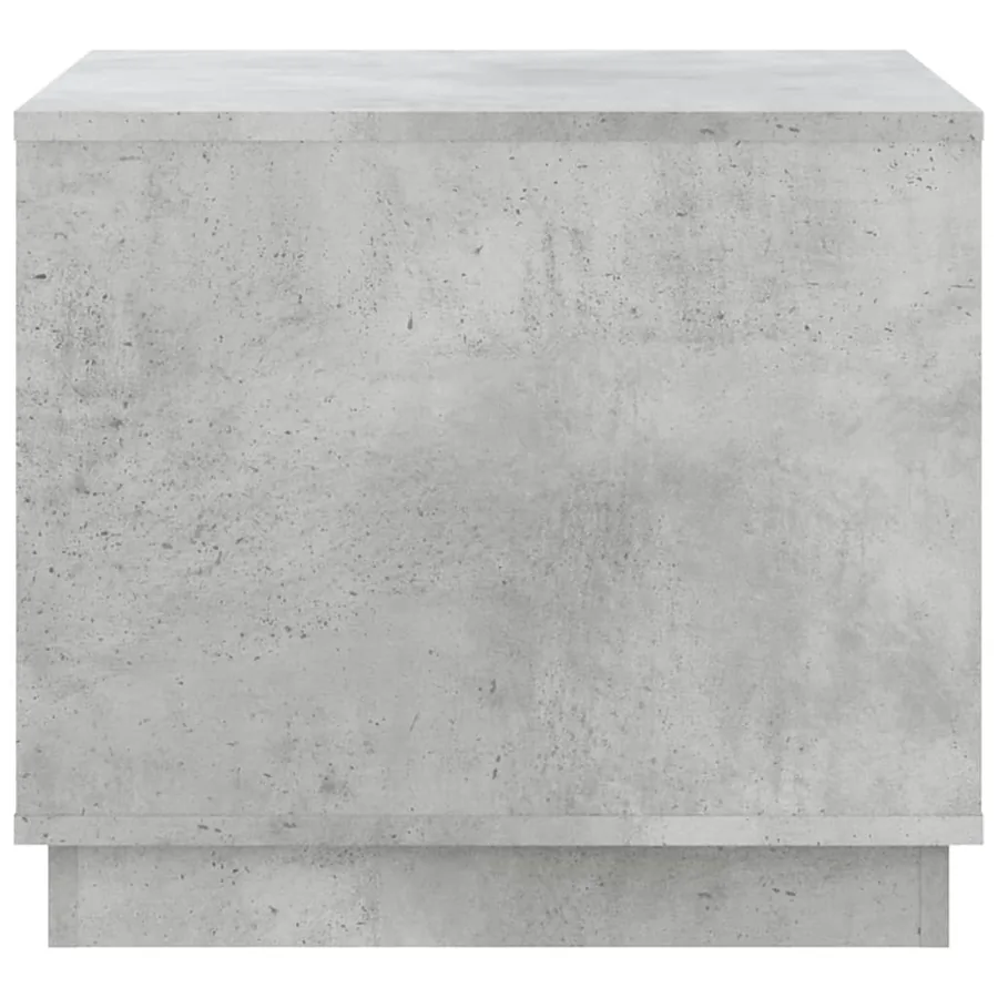 Table basse gris béton 51x50x44 cm bois d'ingénierie - 7