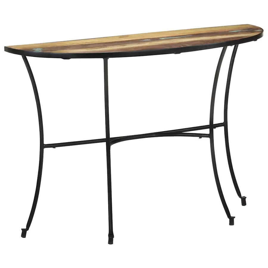 Table d'appoint 110x40x77 cm Bois de récupération massif - 13