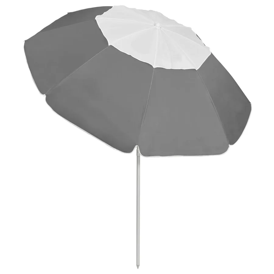 Parasol de plage anthracite 300 cm - 3