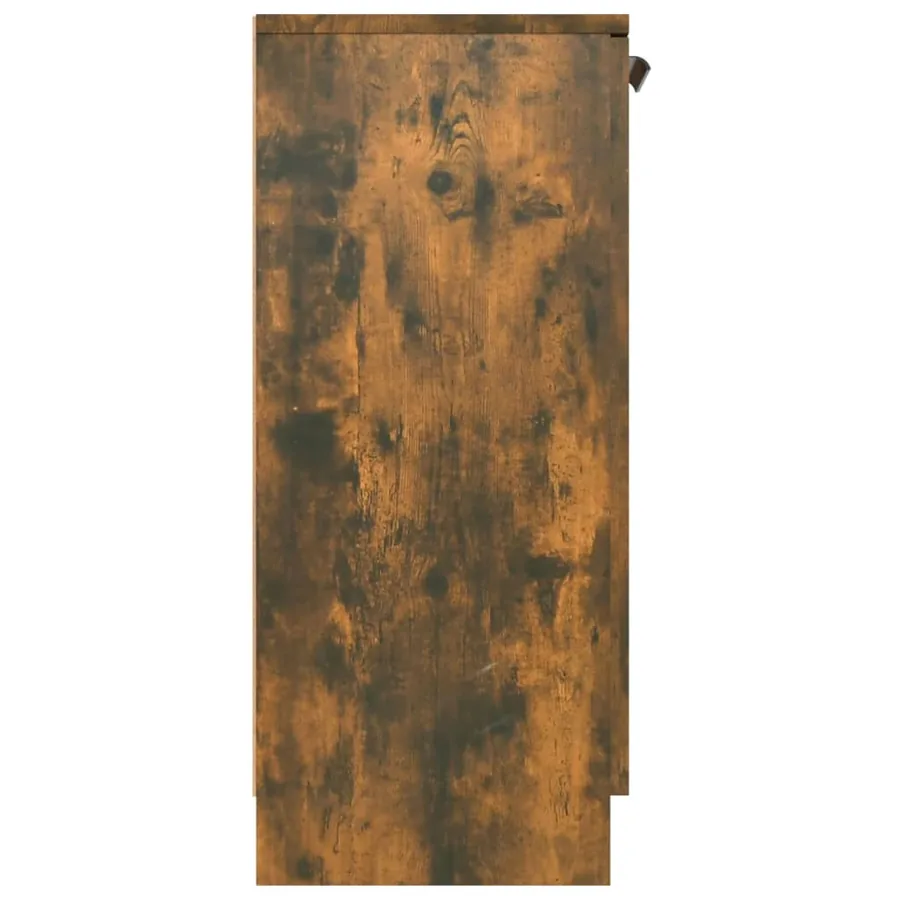 Buffet Chêne fumé 60x30x70 cm Bois d'ingénierie - 8