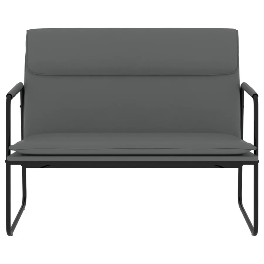 Banc Gris 100x64x80 cm Similicuir - 3