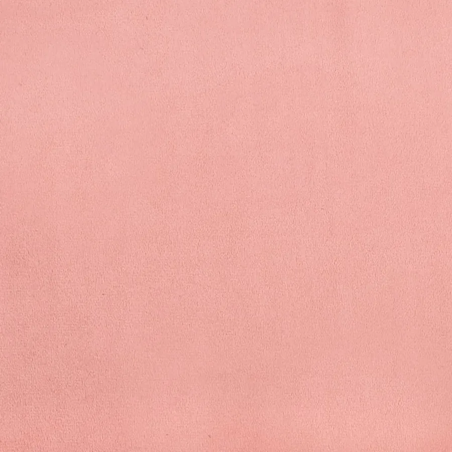 Cadre de lit sans matelas rose 90x190 cm velours - 8