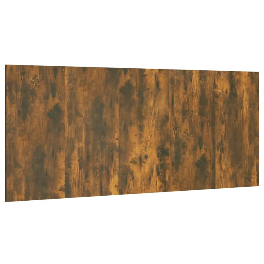 Tête de lit Chêne fumé 200x1,5x80 cm Bois d'ingénierie - 2