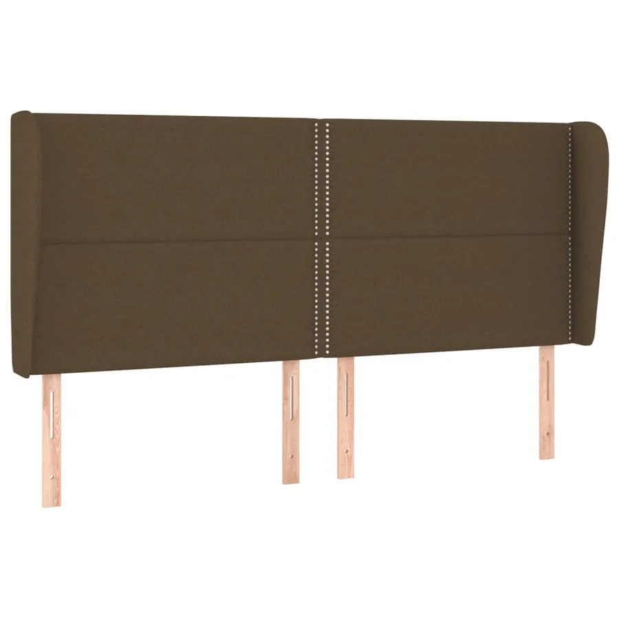 Sommier à lattes de lit avec matelas Marron foncé 200x200 cm - 6