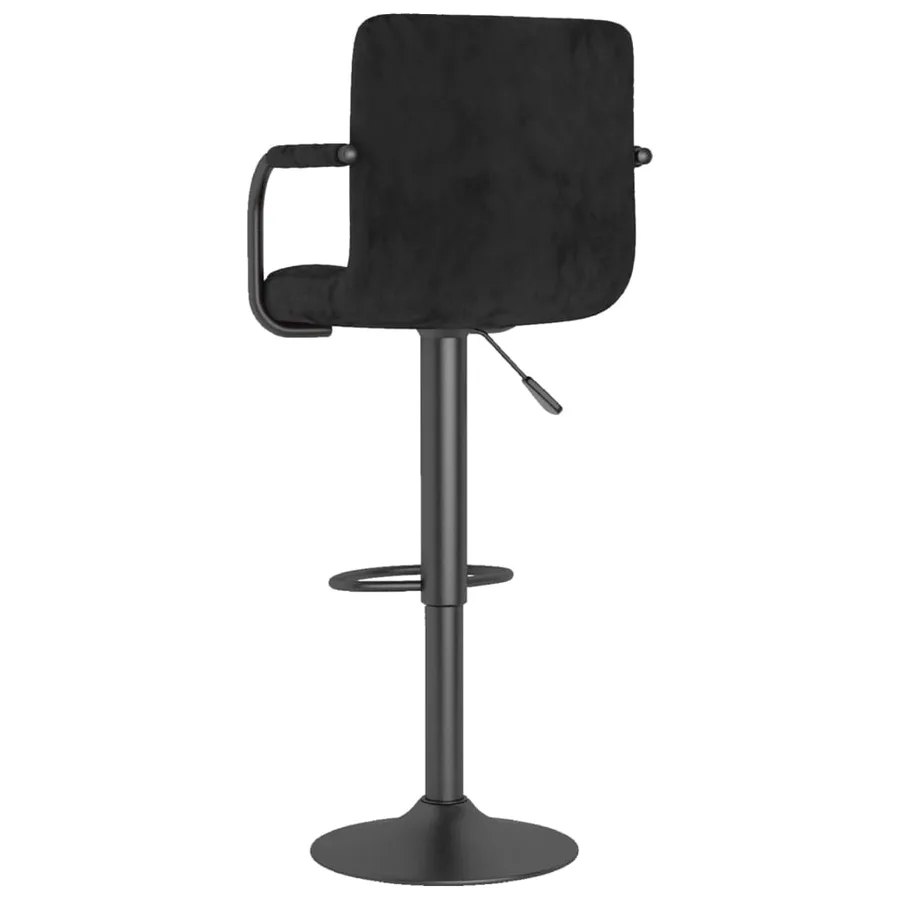 Tabouret de bar Noir Velours - 5