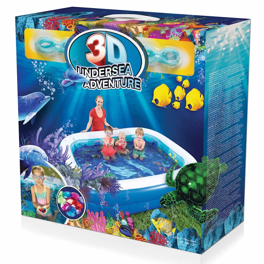 Bestway Piscine gonflable aventure sous-marine 54177 - 9