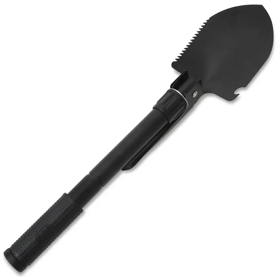 Pelle pliable Acier au carbone Noir - 4
