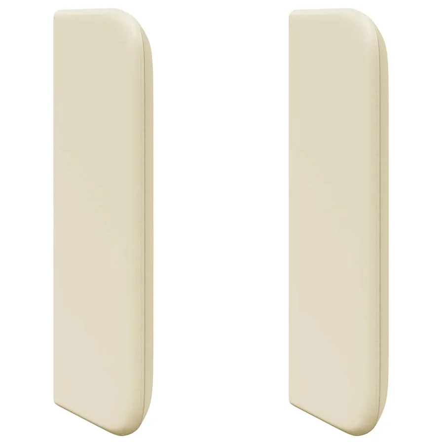 Oreille de tête de lit Crème 40,5 x 40,5 x 4 cm PVC - 2