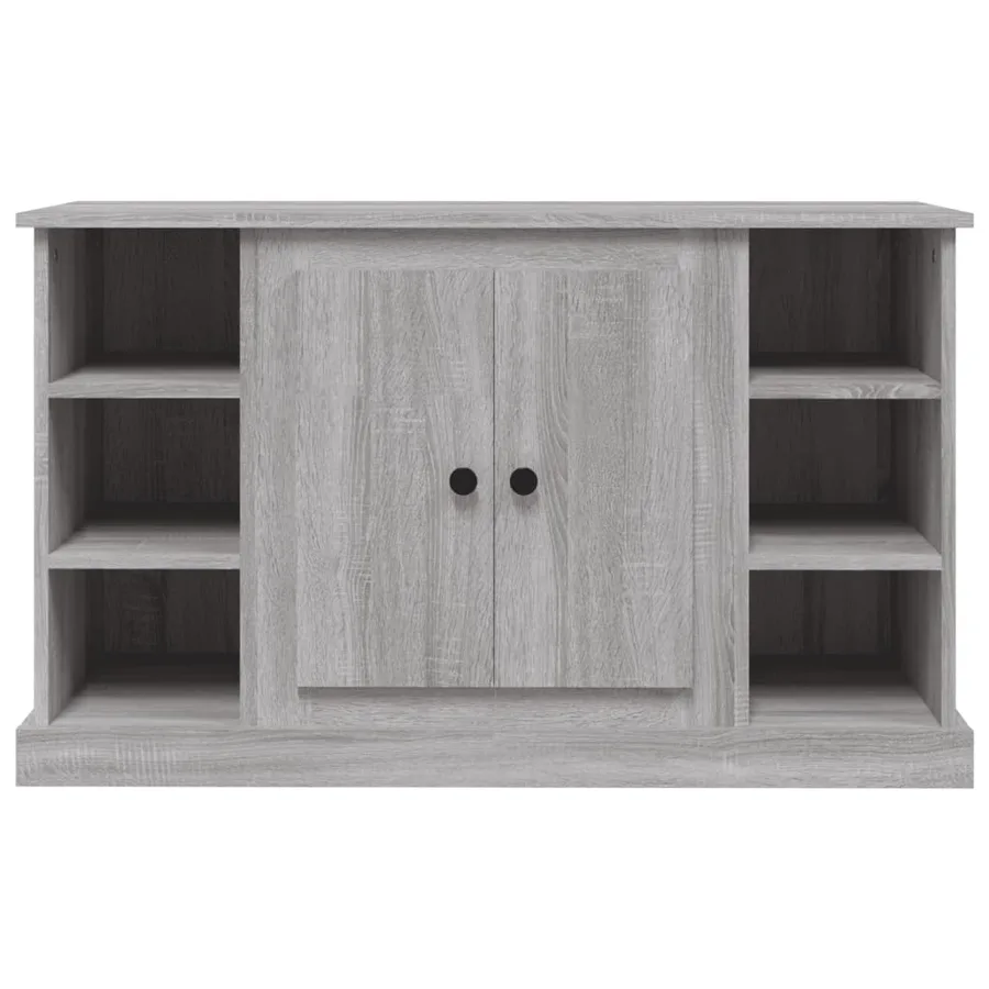 Buffet Sonoma gris 100x35,5x60 cm Bois d'ingénierie - 6