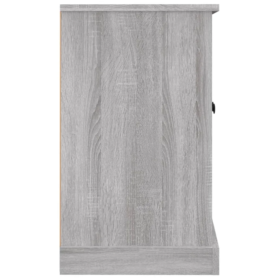 Buffet Sonoma gris 100x35,5x60 cm Bois d'ingénierie - 7