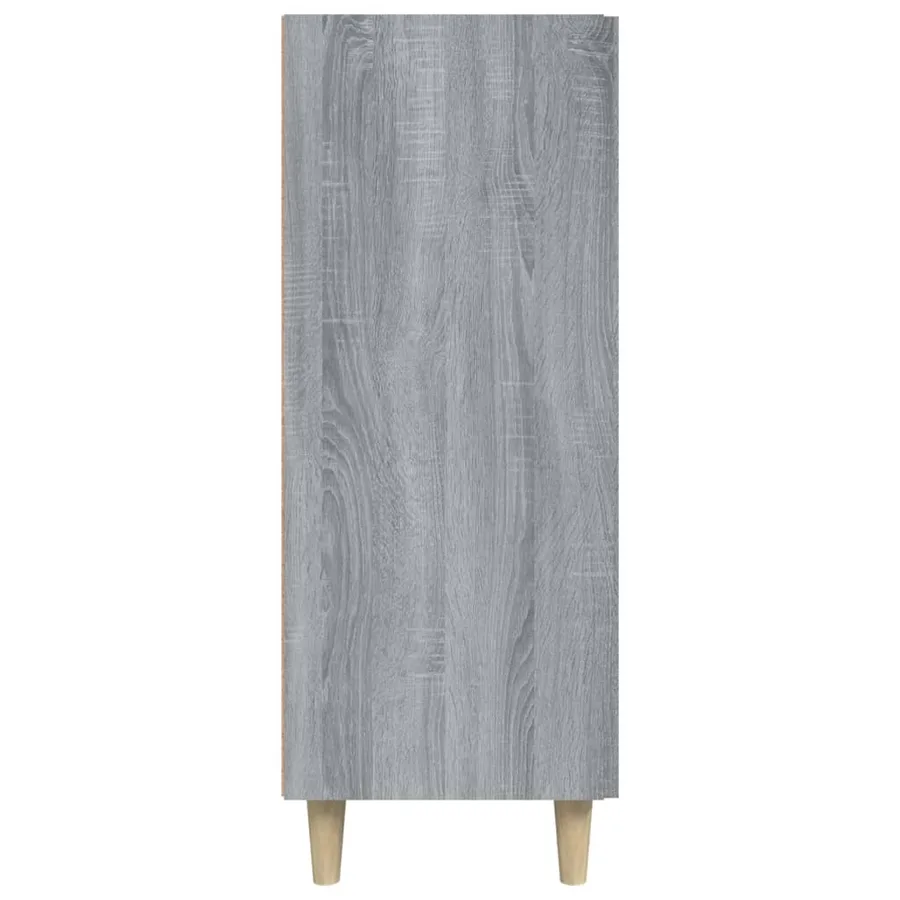 Buffet sonoma gris 69,5x34x90 cm bois d'ingénierie - 6