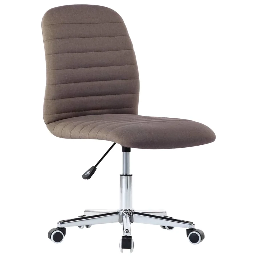 Chaises à manger lot de 2 taupe tissu - 3