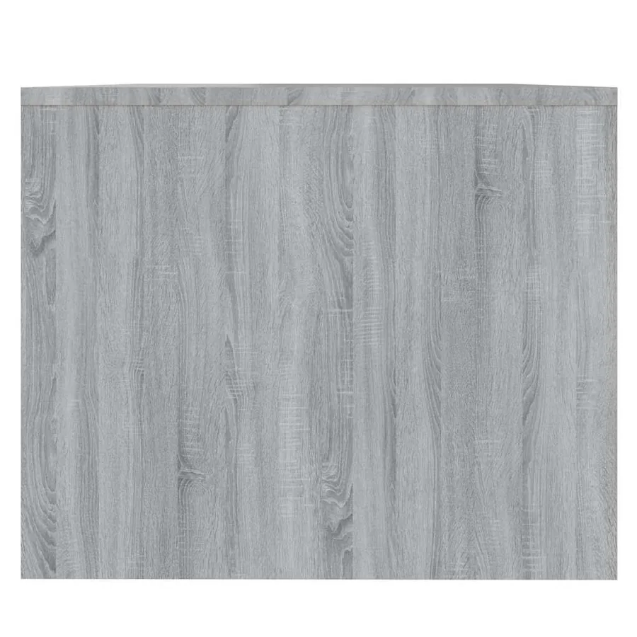 Table basse sonoma gris 90x50x41,5 cm bois d'ingénierie - 6