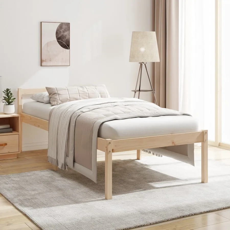 Lit pour personne âgée sans matelas 75x190 cm